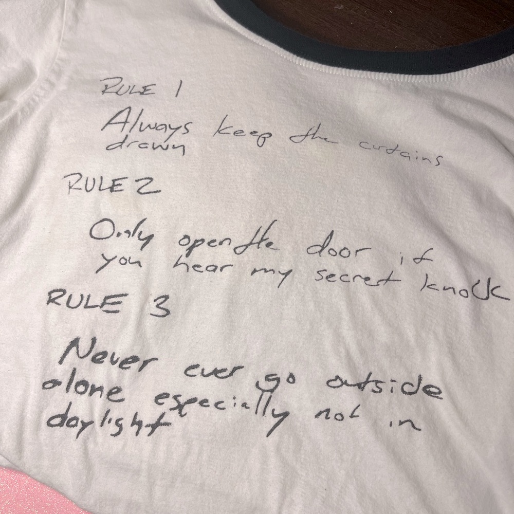 Stranger Things Hopper’s Rules Shirt